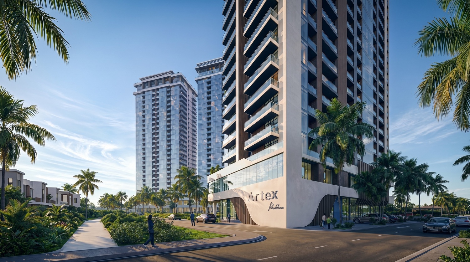 Three Parkline towers under construction