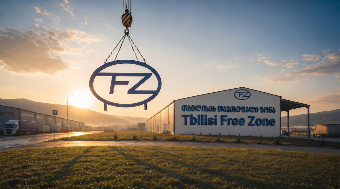 Tbilisi Free Zone manufacturing and industrial scale.